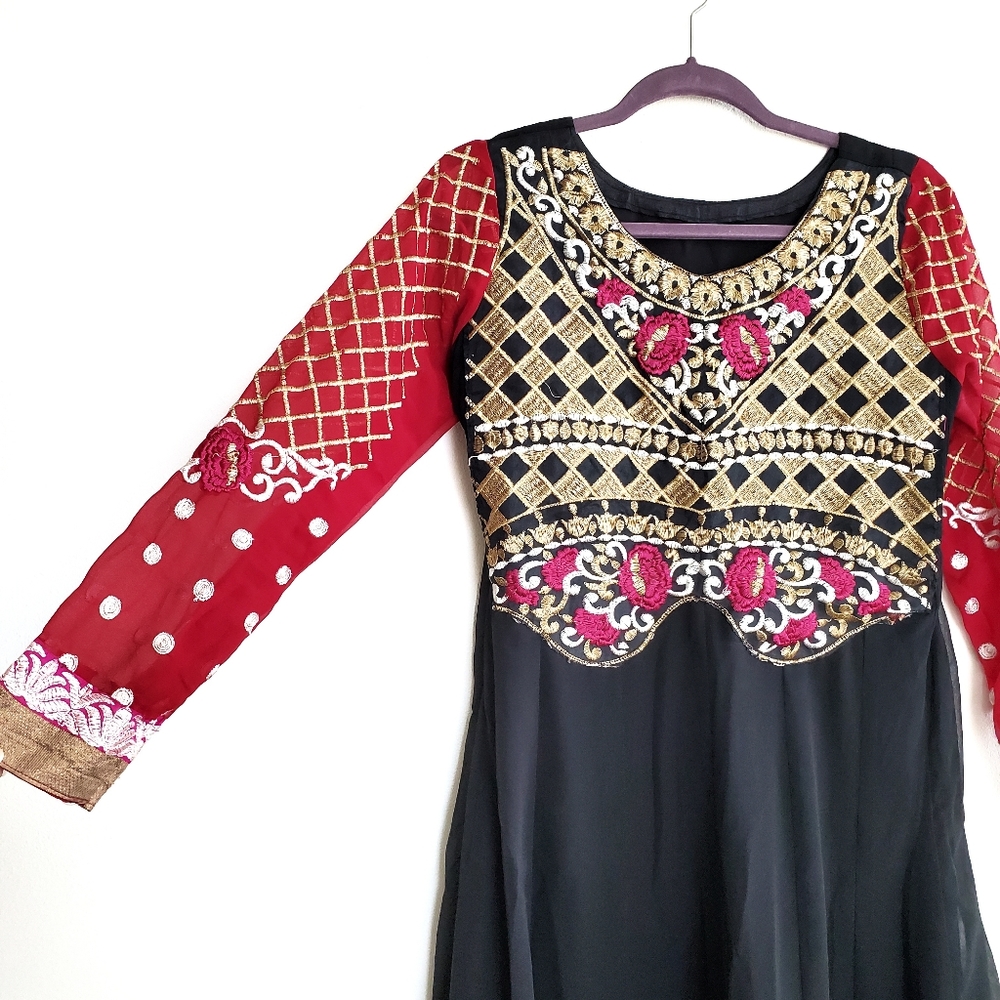 Bollywood Long Anarkali Salwar Kameez Indian Dress